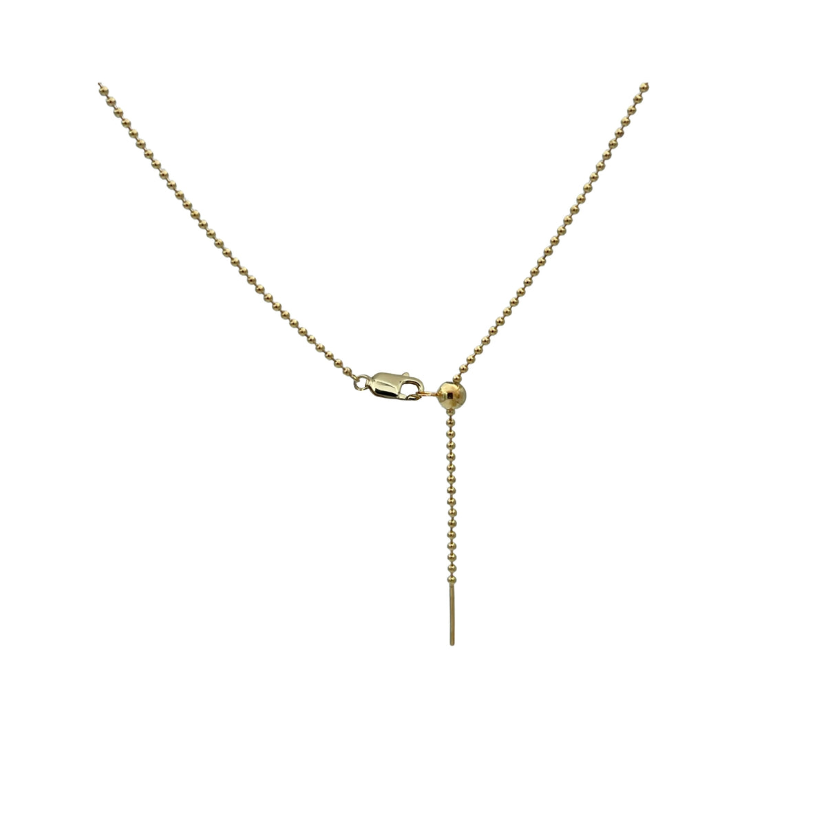 925 Kette in Orange – Detailansicht