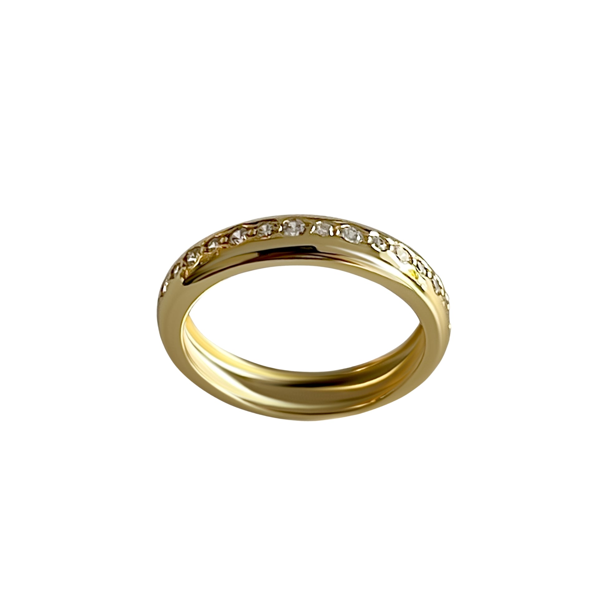     925 Ring Slim in Gold